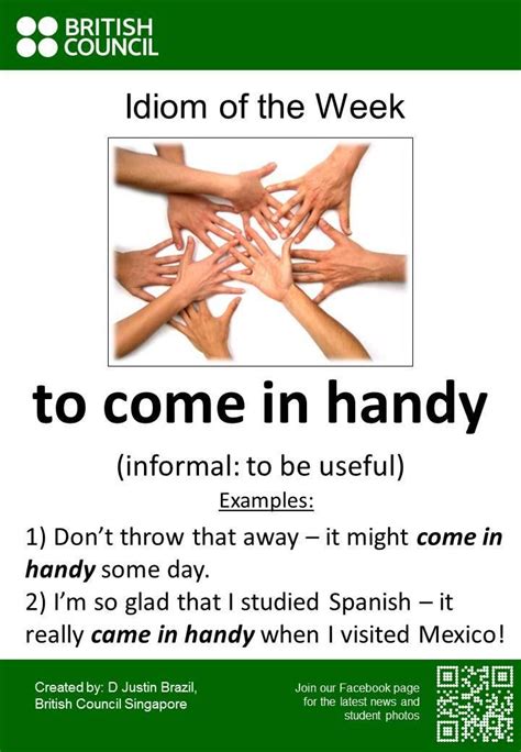 hand comes handy again